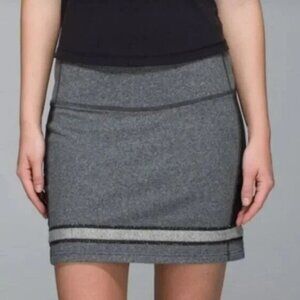 Lululemon Knit Coloblock Mini Skirt